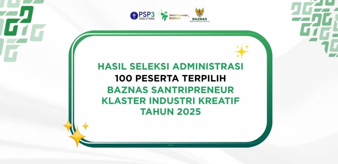 Pengumuman (100 Besar Santripreneur 2025)