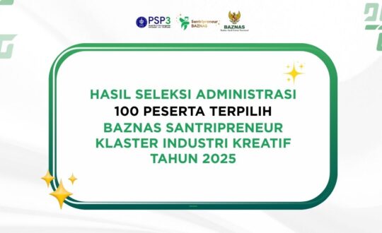 Pengumuman (100 Besar Santripreneur 2025)