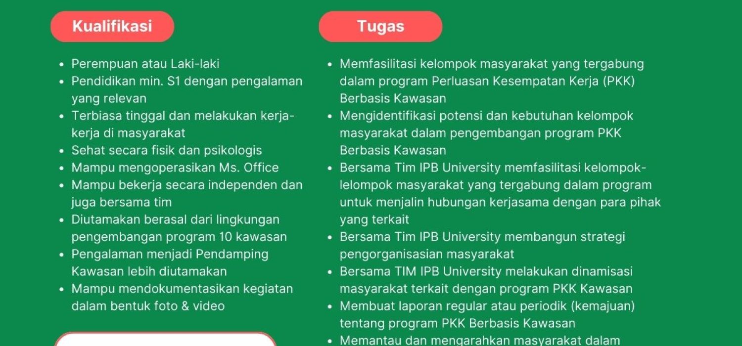 REKRUTMEN PENDAMPING LAPANG (2)